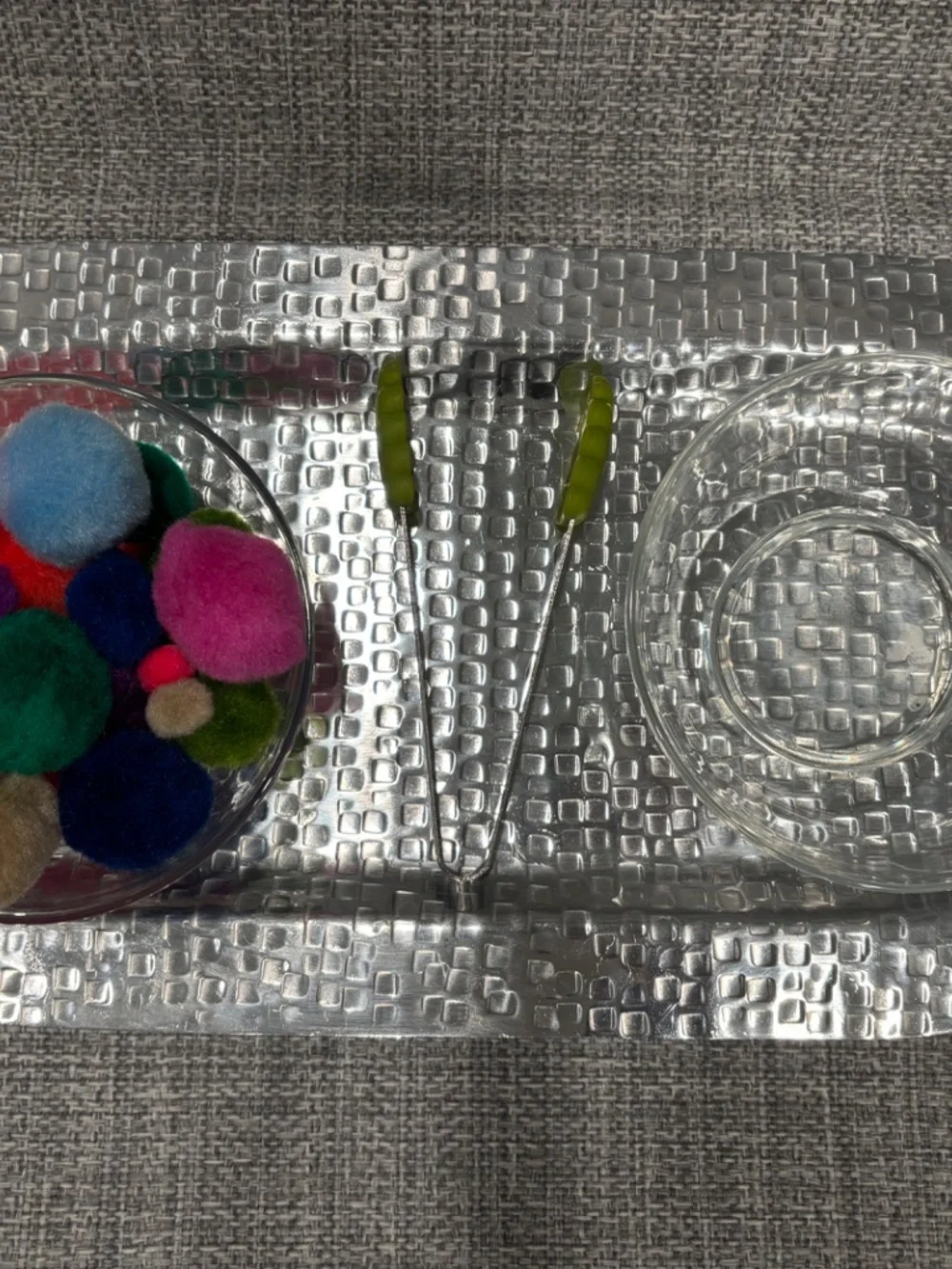 practical life tonging 1:1 transfer fine motor activity by idlewild montessori